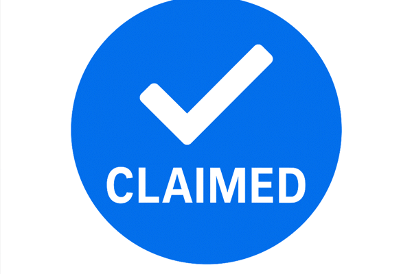 Claimed badge indicating profile ownership