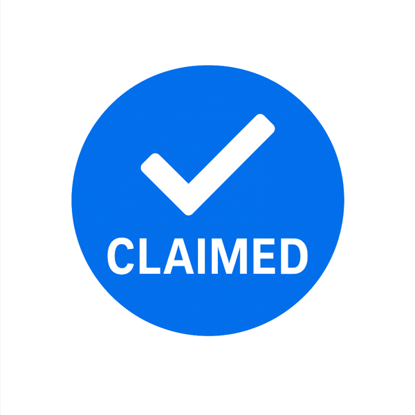 Claimed badge indicating profile ownership