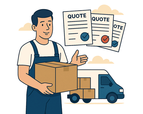 Link to article about getting quotes from multiple movers.